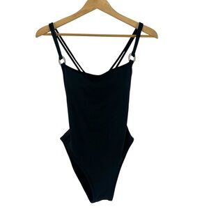 La Blanca Metal Ring One Piece Swimsuit